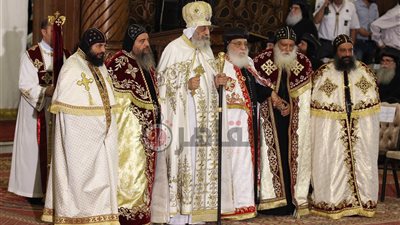 البابا تواضروس يترأس صلوات تجليس وسيامة أساقفة جدد