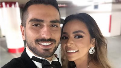 إعلان خطوبة الفنان محمد الشرنوبي ومديرة أعماله سارة الطباخ