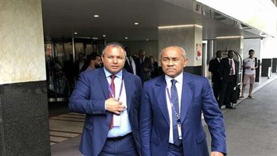 أحمد أحمد يصل القاهرة لمتابعة أخر التجهيزات قبل بطولة أمم إفريقيا (صورة)