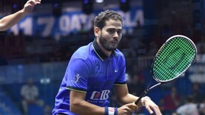 اللاعب كريم عبدالجواد يحزر لقب بطول السوبر العالمي للإسكواش
