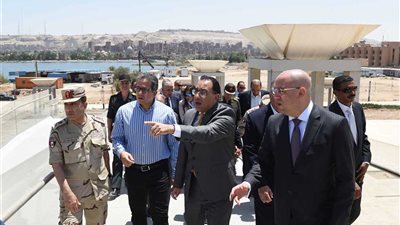 رئيس الوزراء يتفقد المتحف القومي للحضارة المصرية