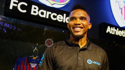 إيتو يتحدث عن بطل أمم إفريقيا 2019.. وانتقال صلاح للدوري الإسباني (صور)