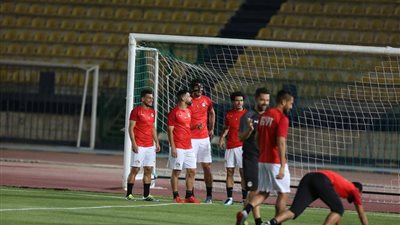 المنتخب يؤدي مرانه الأساسي بالكلية الحربية اليوم استعدادا للكونغو (صور)