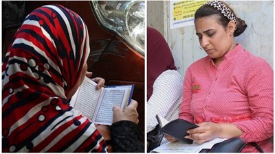 “القرآن والإنجيل”.. هكذا يحارب أولياء الأمور القلق أمام لجان امتحانات الثانوية العامة 2019 (فيديو)