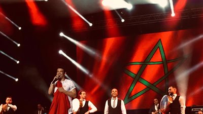 سعد الصغير في وصلة “رقص بلدي” على مسرح موازين بالمغرب