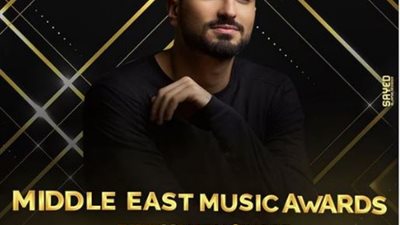 محمد الشرنوبي أحسن مطرب شاب في الشرق الأوسط للمرة الثانية (صورة)