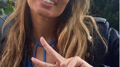 هكذا تجاهلت زينة عاشور ظهور عمرو دياب ودينا الشربيني الأخير (صور)