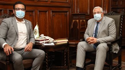 القصير يبحث مع رئيس بنك الطعام دعم صغار المزارعين وتسويق منتجاتهم