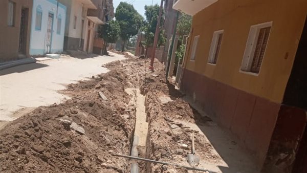 أعمال الحفر لمد وتدعيم