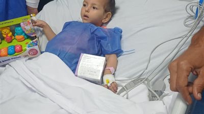 حقن ثالث طفلة مصابة بالضمور العضلي بالعلاج الجيني ضمن المبادرة الرئاسية (صور)