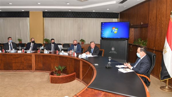 وزير البترول ووفد