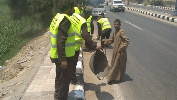 حملة نظافة بأسيوط
