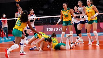 طوكيو 2020.. موعد نهائي كرة الطائرة بين سيدات البرازيل وأمريكا