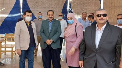 نائب رئيس جامعة بنها يتفقد أول أيام اختبارات القدرات بالكليات (صور)