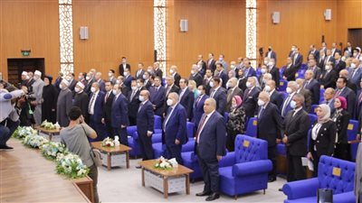 576 غرفة على مساحة 5400 متر.. مفتي الجمهورية ووزير العدل ومسؤولين يشاركون في افتتاح مجمع النيابات الإدارية 