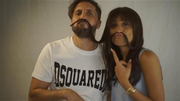 هشام ماجد ودينا الشربيني