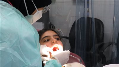 اطمن على ابنك.. فحص 26 ألف طالب مجانا بمدارس بورسعيد (صور)