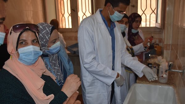 قوافل طبية بشبين