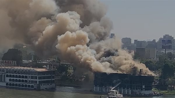 حريق مركب الباشا