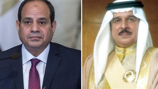 السيسي وملك البحرين