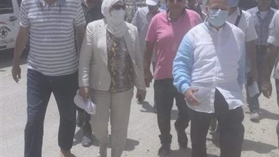 تطوير مدخل شق الثعبان تزامنا مع افتتاح مصنع تدوير المخلفات بداخله 