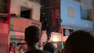 الحماية المدنية تسيطر على حريق نشب أعلى سطح عقار بالدقي