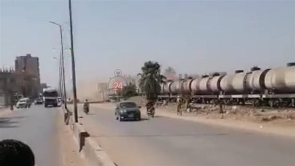 لحظة اصطدام القطار