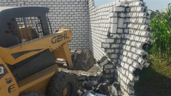 حملة إزالة في سوهاج