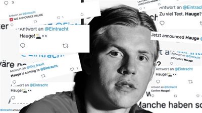 فرانكفورت الألماني يتعاقد مع هاوجي من ميلان على سبيل الإعارة