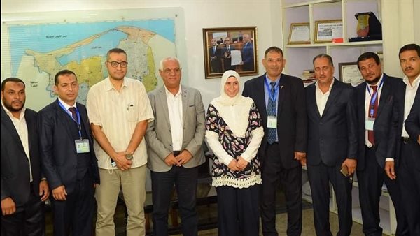 وفد شركة مياة الشرب