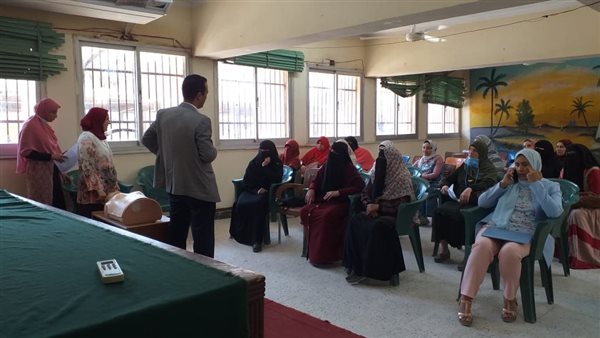 وكيل صحة الفيوم يُدرب