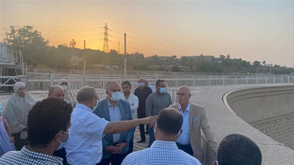 وزير الري في أسوان