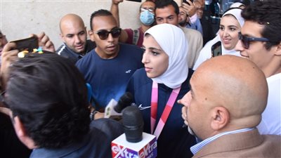 جيانا فاروق: أشكر الرئيس على الدعم.. وحققت حلمي بحصد ميدالية أولمبية في الكاراتيه