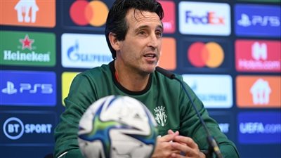 أوناي إيمري يتحدث عن مواجهة تشيلسي في نهائي السوبر الأوروبي 