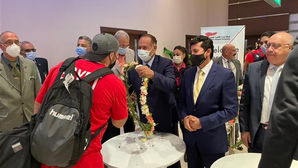 استقبال الوزير 