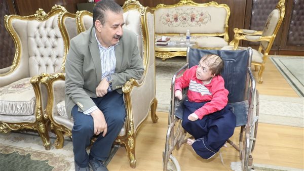 محافظ المنوفية يستقبل