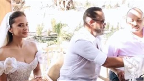 حفل زفاف نيللي كريم