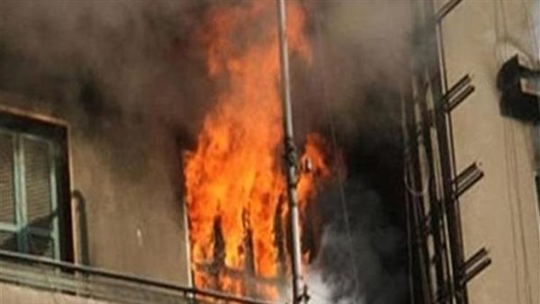 حريق فى شقة - أرشيفية