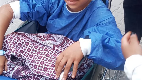 شهد حمدى المصابة