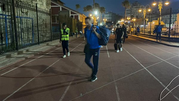 وصول فريق بيراميدز