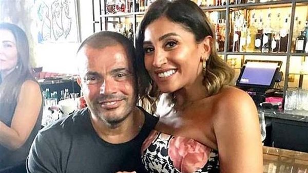 عمرو دياب ودينا الشربيني