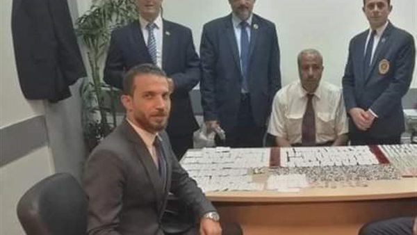 المضبوطات بحوزة رجال