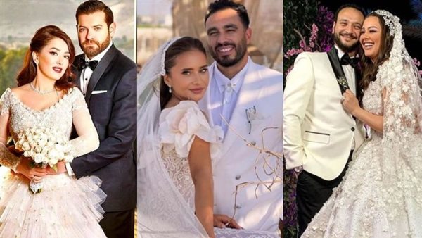 حفلات زفاف الفنانين