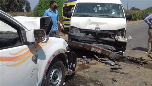 حادث تصادم في المنوفية