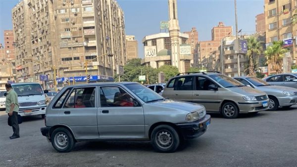 تكدس مروري بشارع