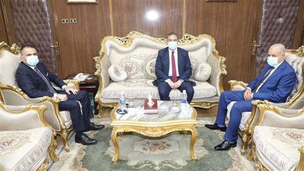 محافظ المنوفية ومدير