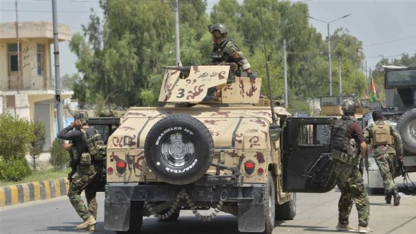 قوات أمن أفغانية