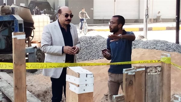 محافظ أسوان ومتابعته