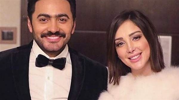 تامر حسني وبسمة بوسيل