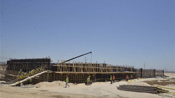 إنشاء محطة صرف صحي